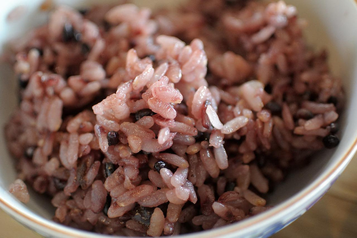 What is O-Sekihan? Red rice which is always served during