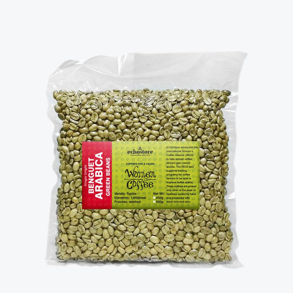 ECHOstore Women in Coffee Green Beans Benguet Arabica