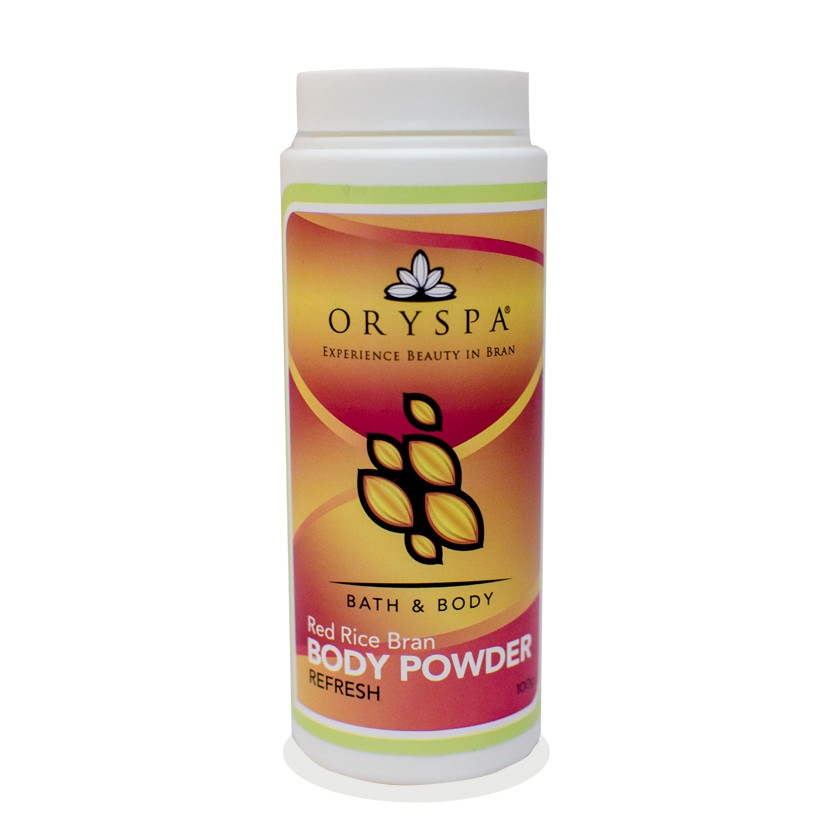 Oryspa Rice Bran Body Powder Refresh  100g