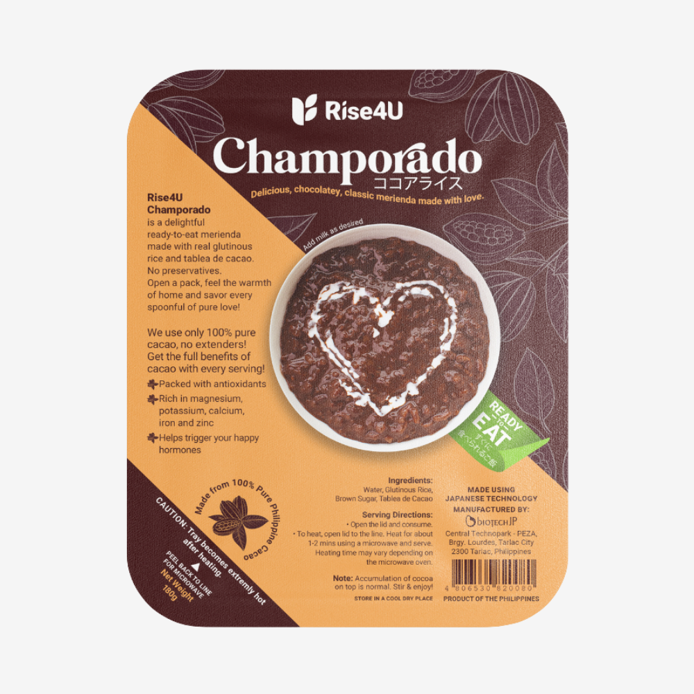 OrganicOption Rise4U Champorado 180g