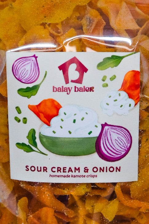 Balay Baler Kamote Chips Sour Cream & Onion 100g
