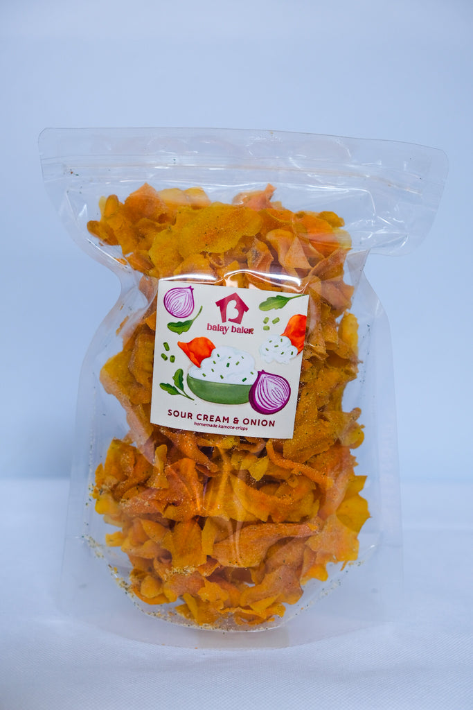 Balay Baler Kamote Chips Sour Cream & Onion 100g