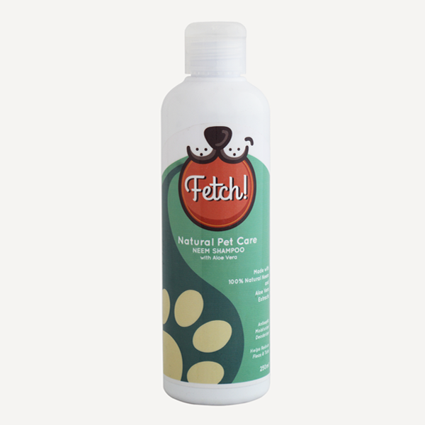 Fetch! Neem Shampoo - For Dogs and Other Pets 250ml