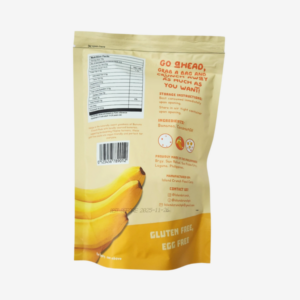 Island Crunch Banana Crunch Original 65g