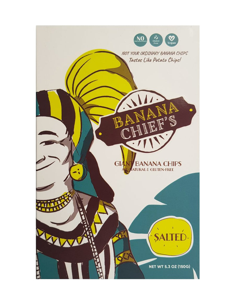 Banana Chief’s Giant Banana Chips Salted, 150g