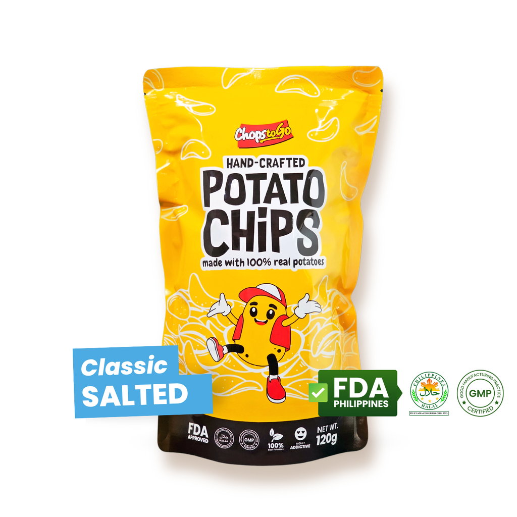 Chops to Go Hand-Crafted Potato Classic Salted Flavor Pouch 120g