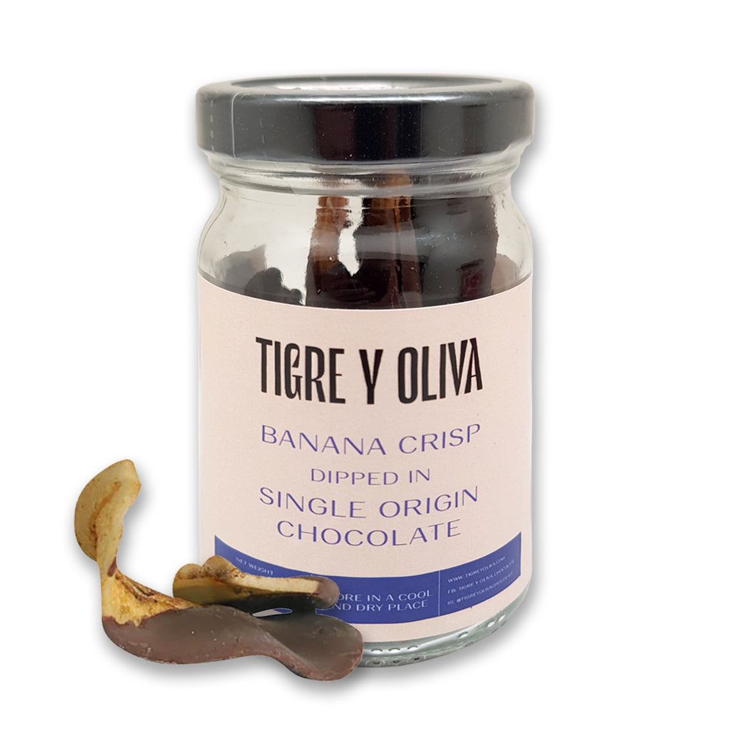 Tigre Y Oliva Banana Chips Dipped in Dark Chocolate