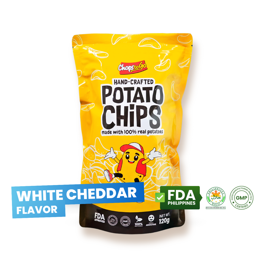Chops to Go Hand-Crafted Potato White Cheddar Flavor Pouch 120g