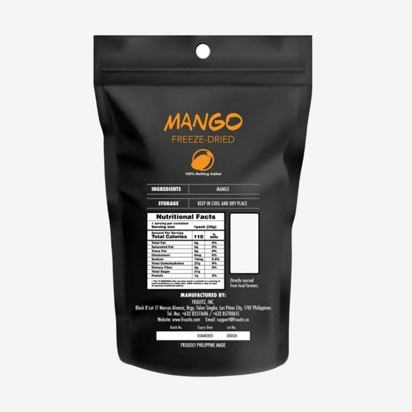 Freeze-Dried Mango 30g