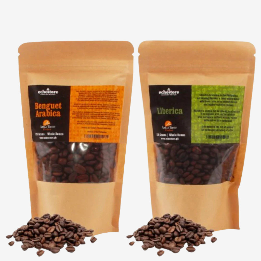 Ark of Taste Coffee Bean Bundle - (Liberica 120g & Benguet Arabica 120g)