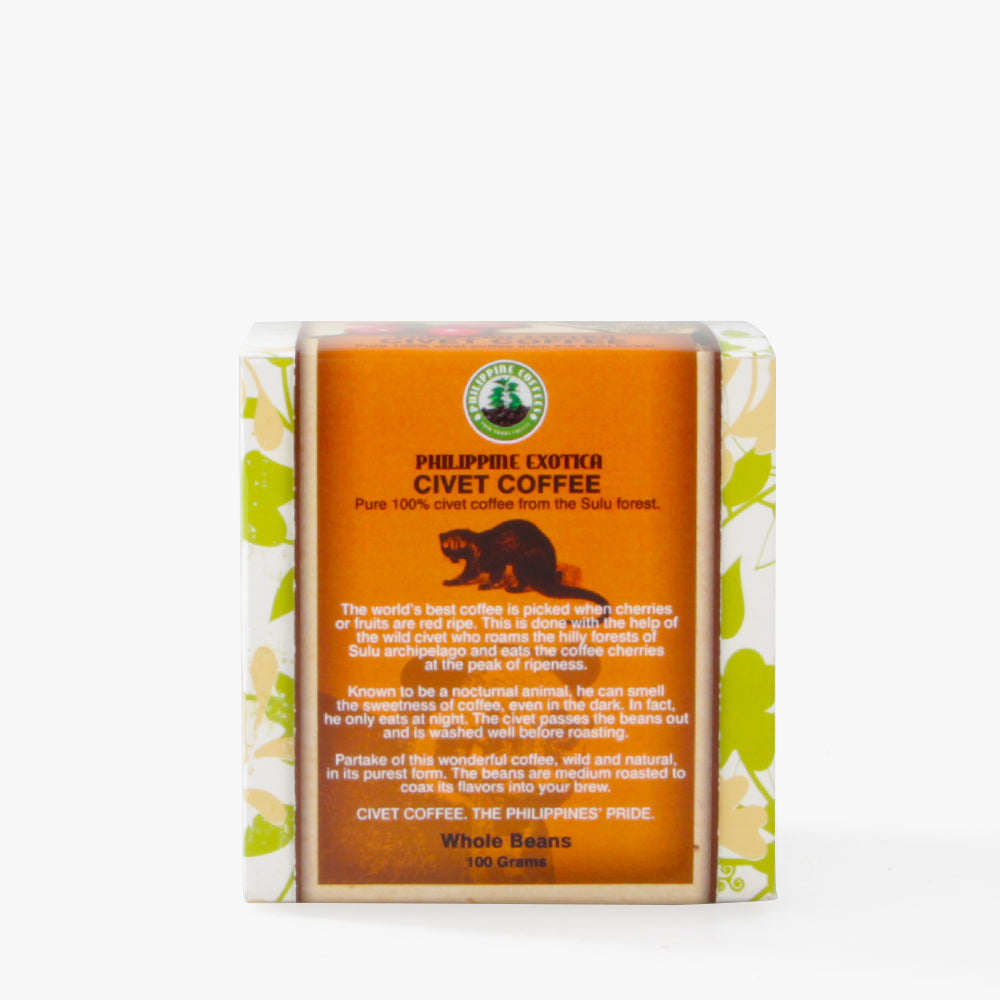 コーヒー ALAMID Philippine Civet Coffee 100g Civet Coffee Alamid 100 grams (ground/ medium roast