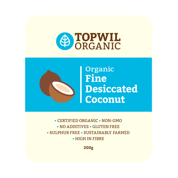TOPWIL Organic Desiccated Coconut Fine